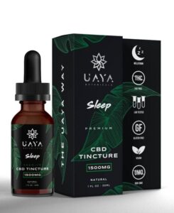 Uaya Botanicals SLEEP CBD Tincture (THC FREE) 1500mg