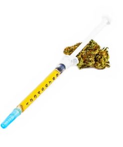 THC Distillate Syringe