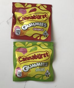 Buy CANNABURST Original & Sour Infused Gummies 500mg Online